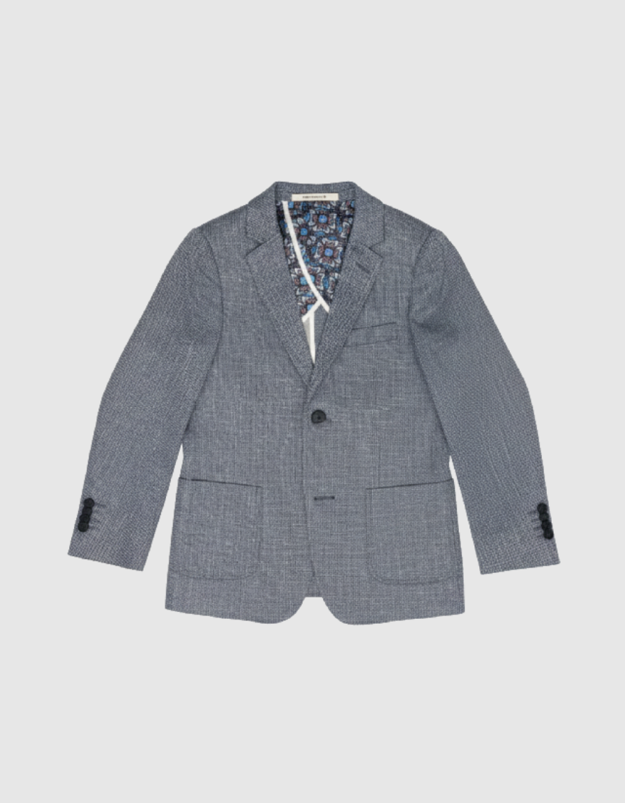 BL2740 - Boy's Textured Slim Fit Blazer