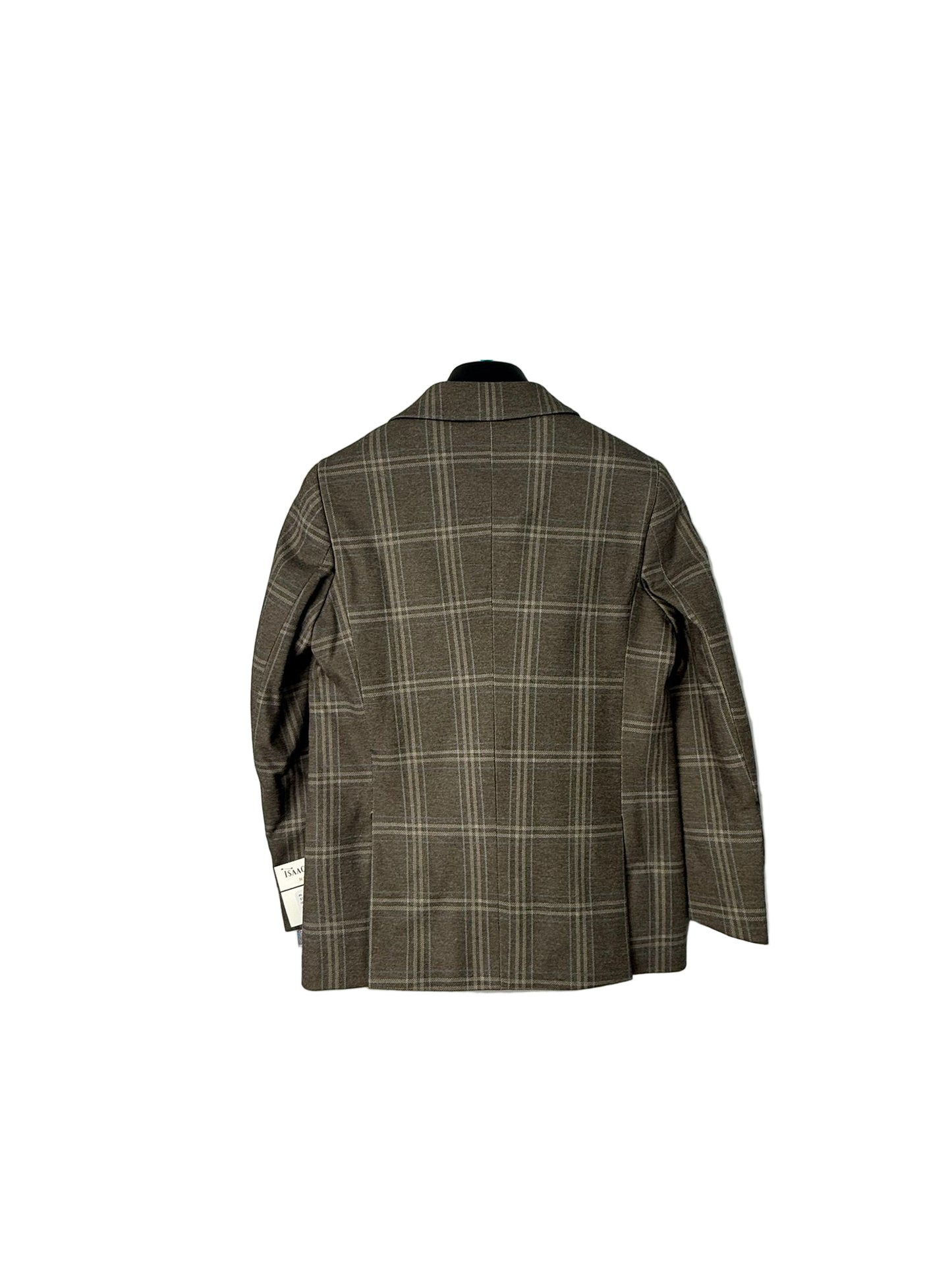 Classic Plaid Boys Suit in Tan