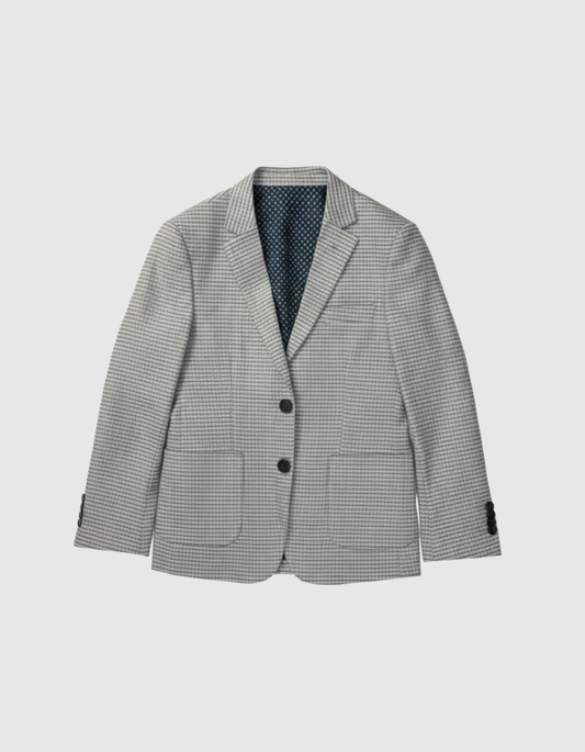 BL2754 - Boy's Gingham Blazer