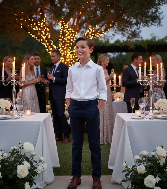 Big Boy's Prospect Long Sleeve Button Down