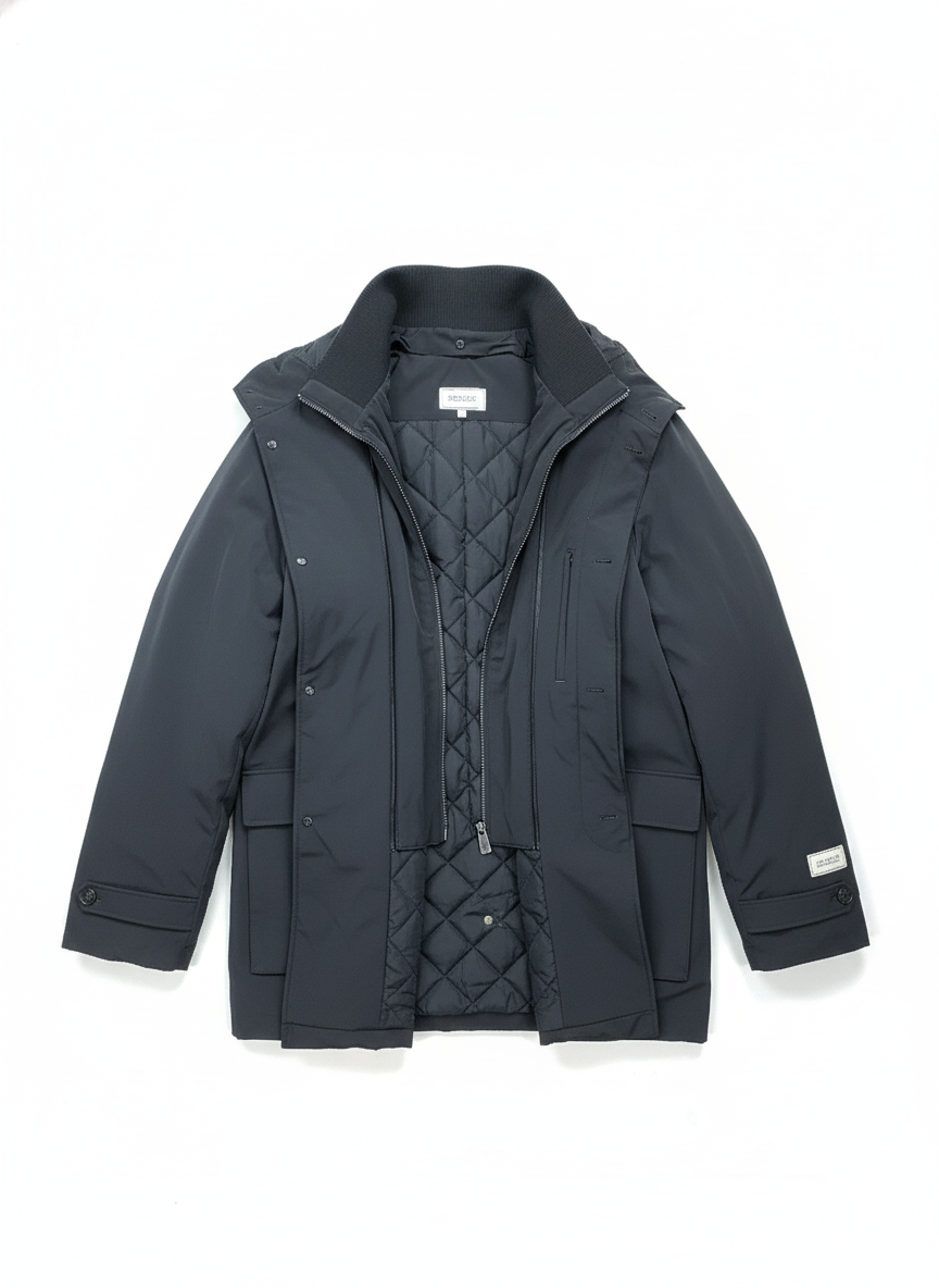 MCT1040 - Men's Waterproof Hooded Jacket