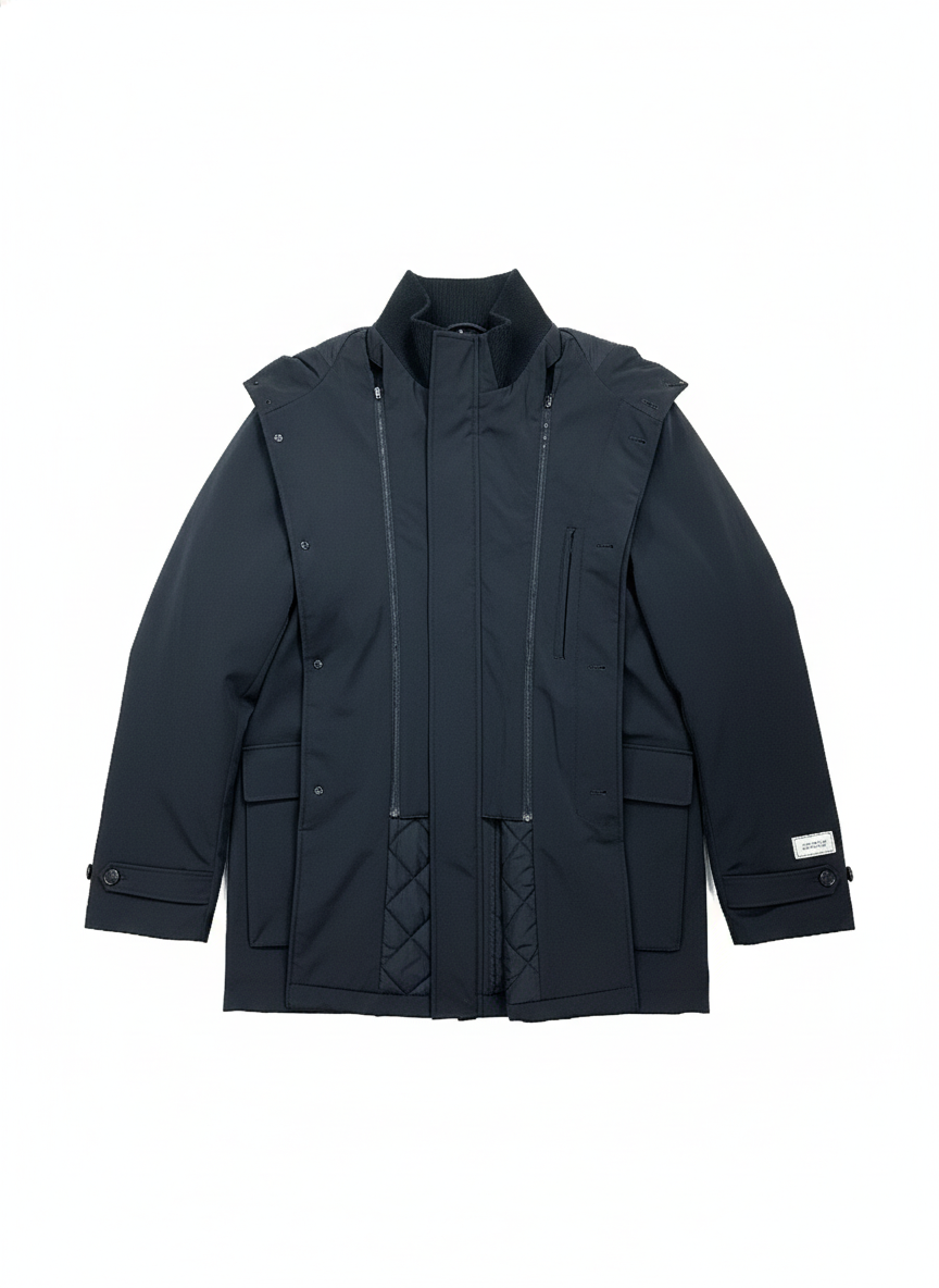 MCT1040 - Men's Waterproof Hooded Jacket