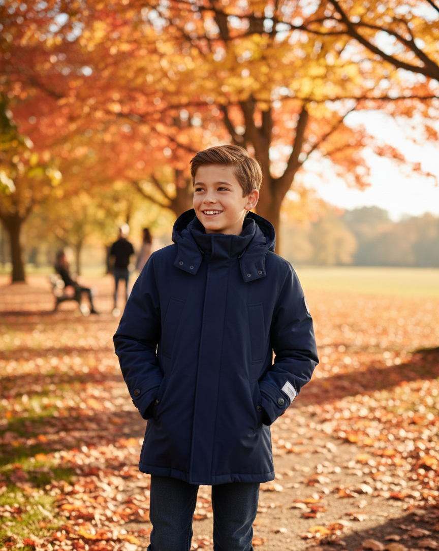 CT1040 - Boys Waterproof Hooded Jacket