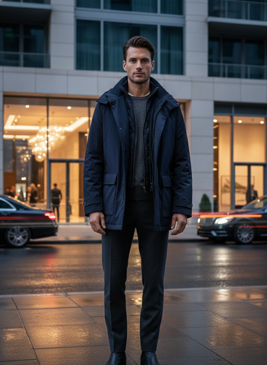 MCT1040 - Men's Waterproof Hooded Jacket