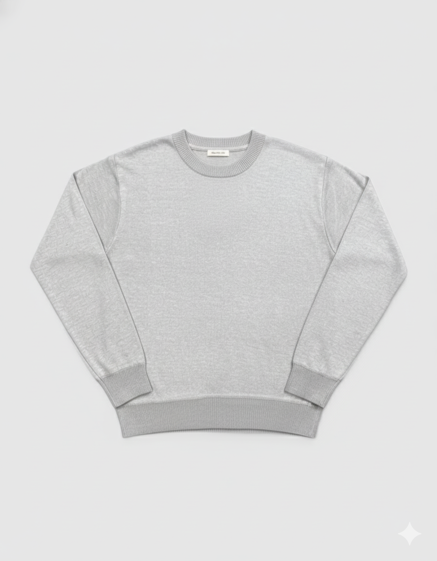 Boys Classic Pullover Crewneck Sweater