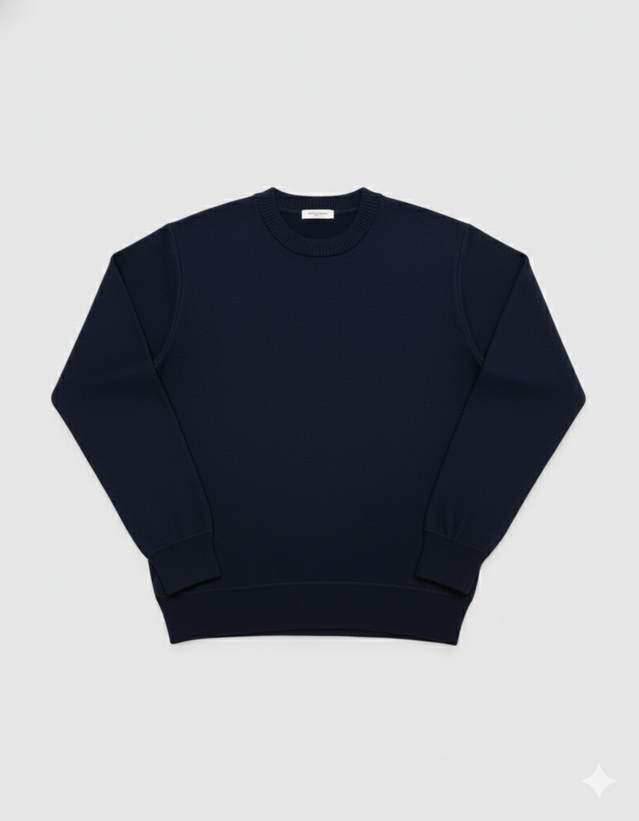 Boys Classic Pullover Crewneck Sweater