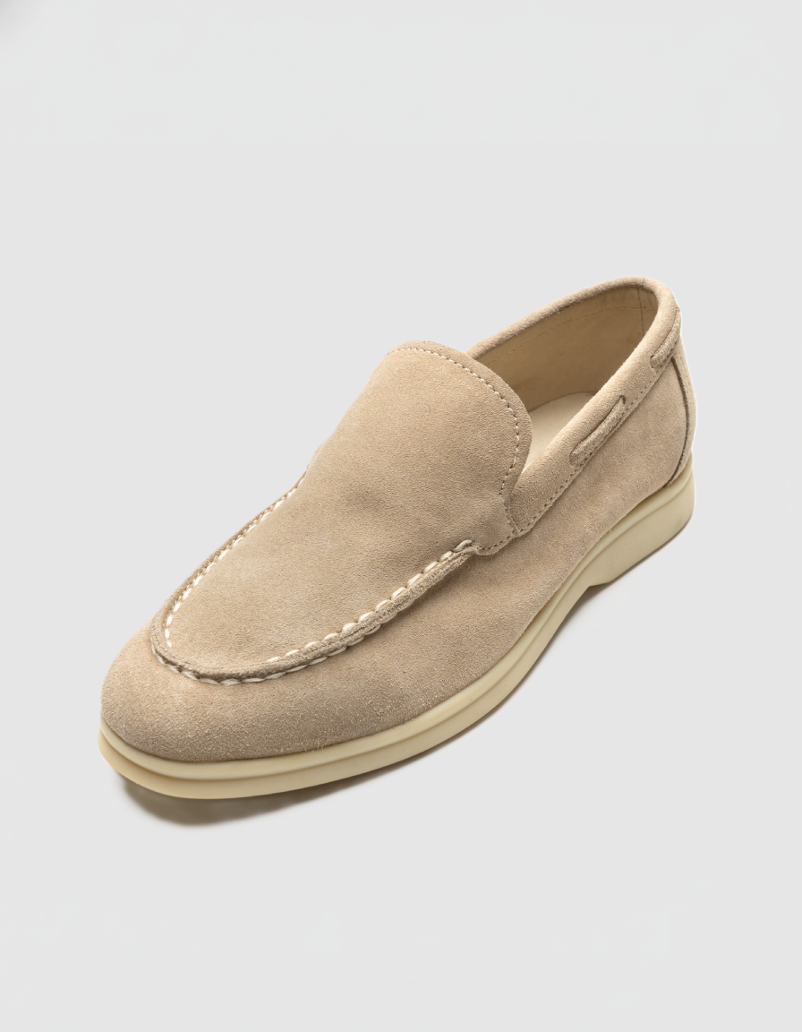 SS4101 - Boy's Low Top Suede Leather Shoe