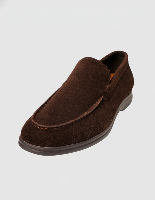 SS4102 - Boy's Low Top Suede Leather Shoe