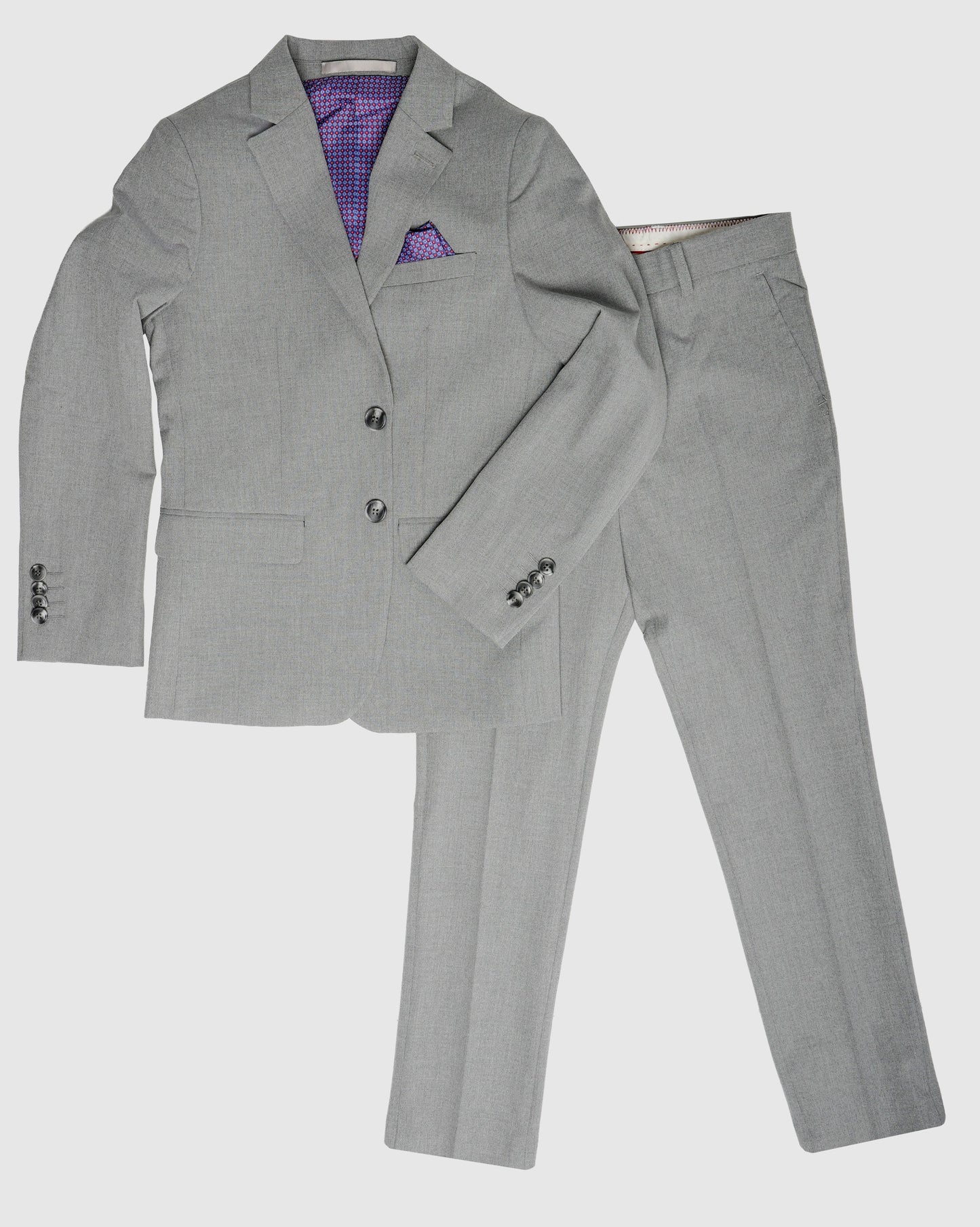 MST2008 - Mens Classic 2PC Suit with Silk Liner - Multiple Colors Available