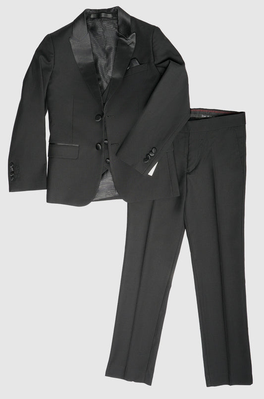 ST2500 - Boy's Tuxedo with Satin Lapel 3PC Set