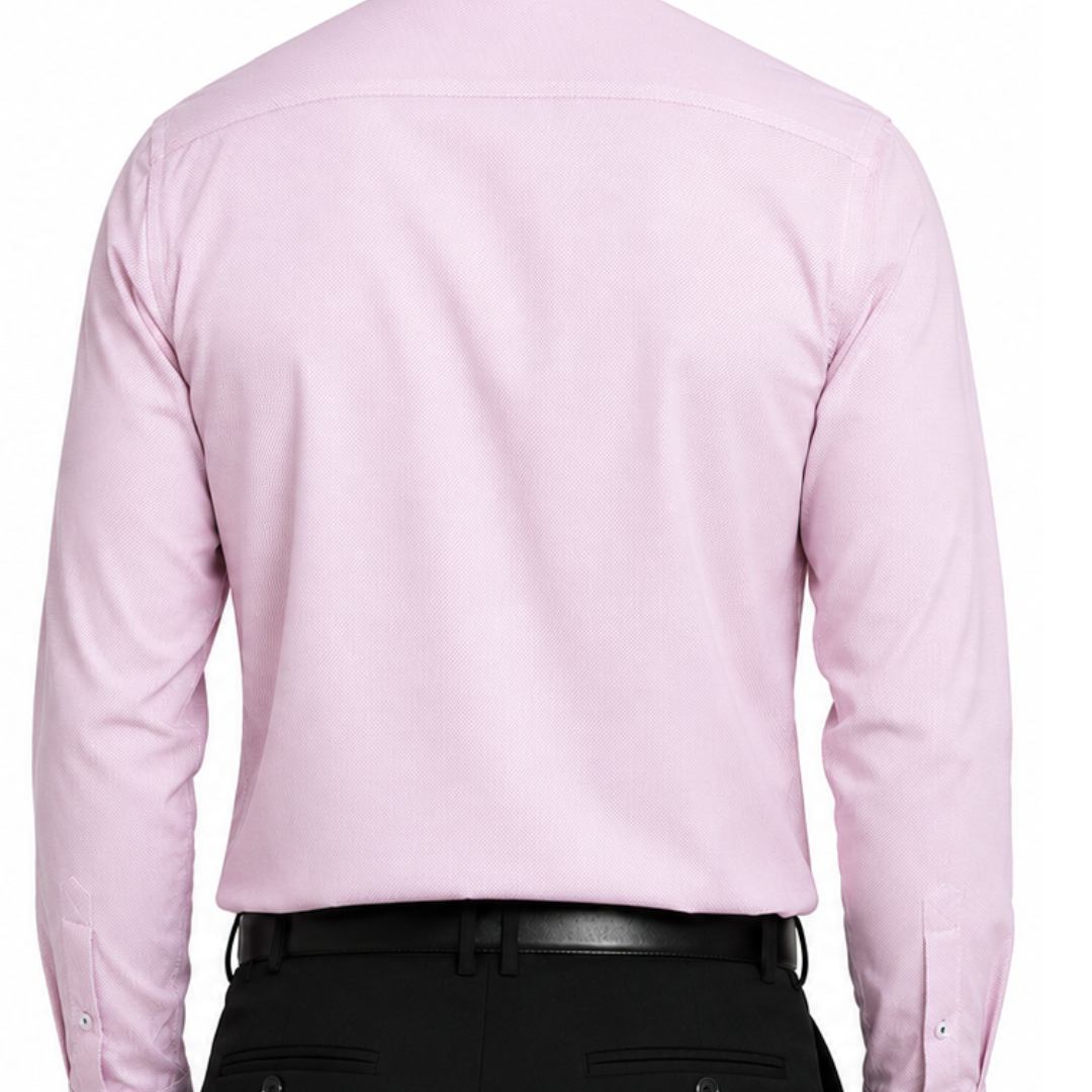 MSH9940 - Men's Light Pink Formal Shirt