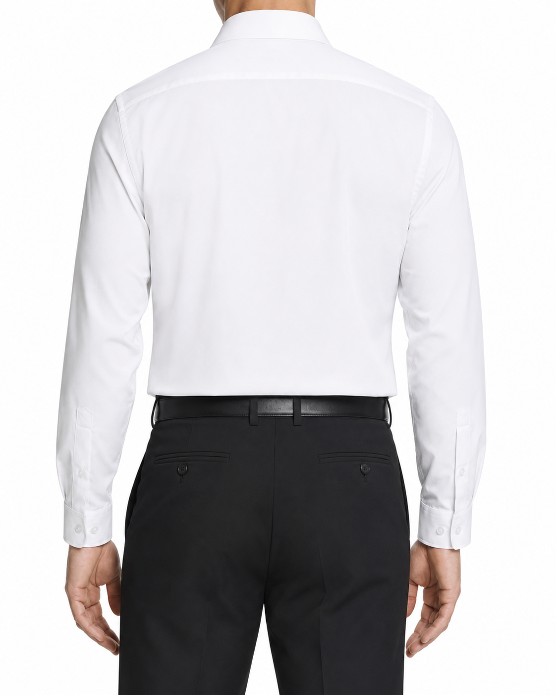 MSH9901-B - Men's Slim Fit Premium Cotton Stretch Dress Shirt
