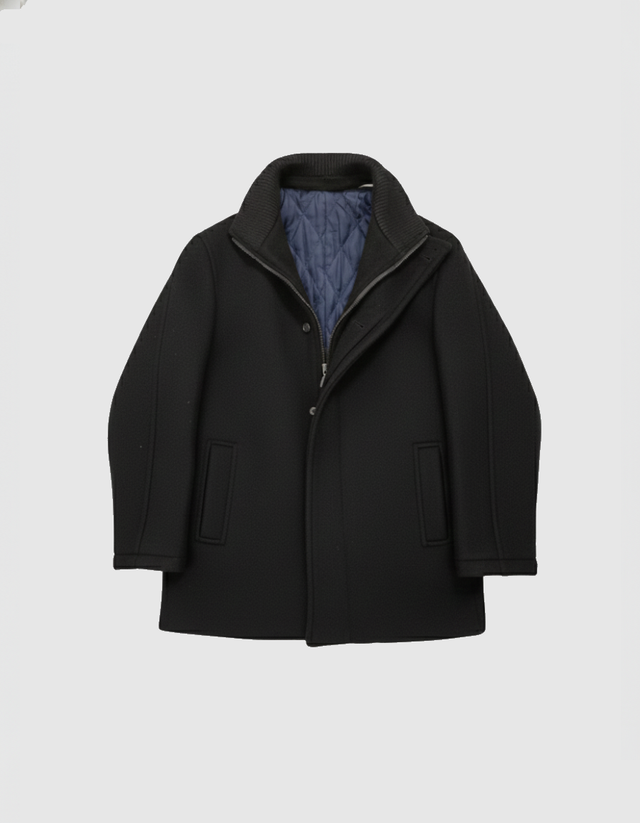 CT1042 - Boys Solid Coat with Insert