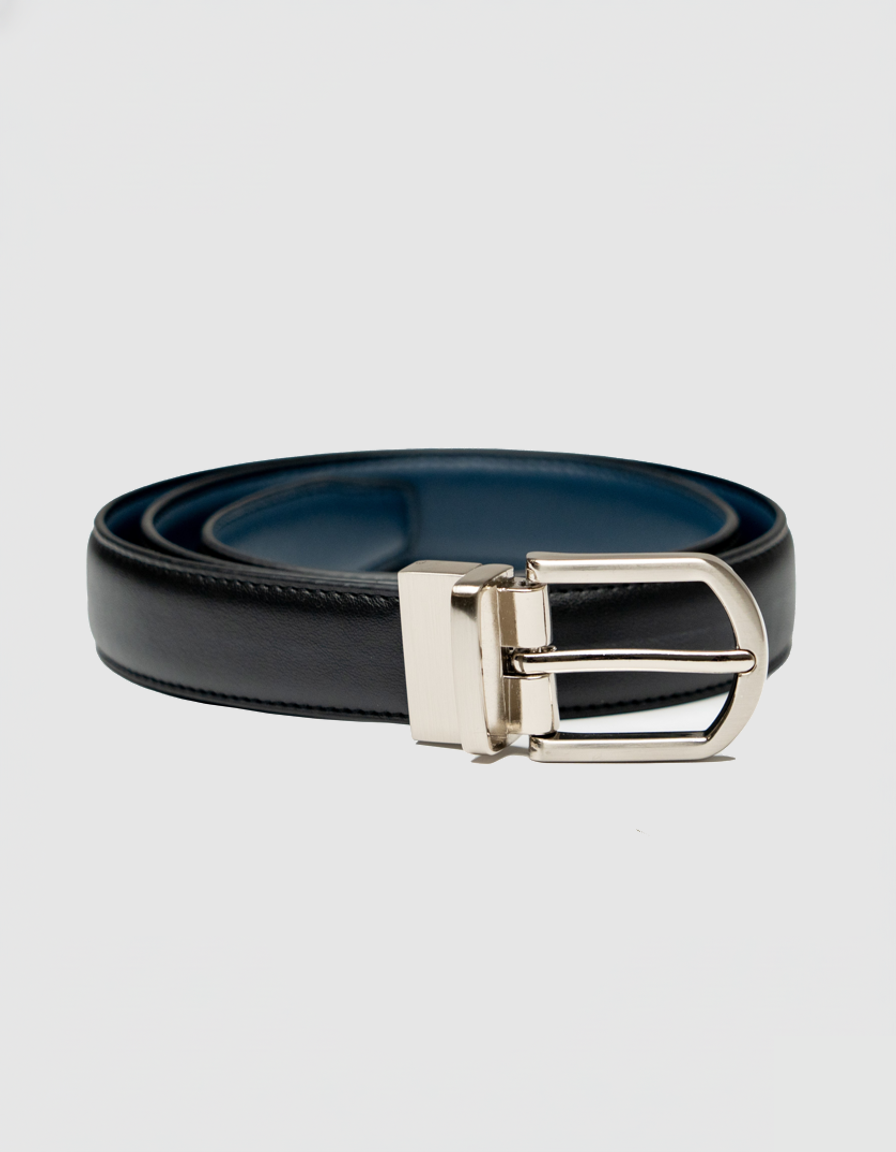 TB1285 - Boy's Leather Reversible Belt